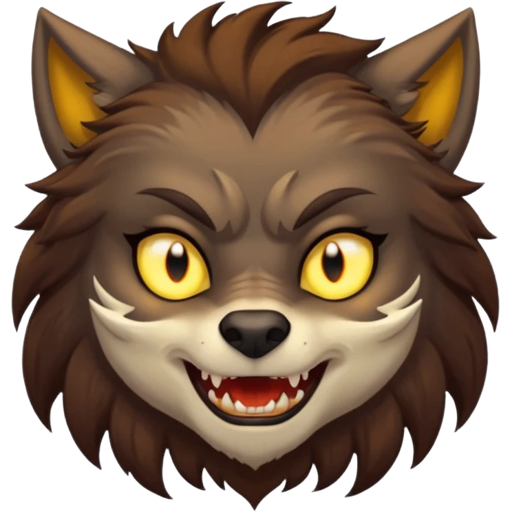 girl werewolf emoji