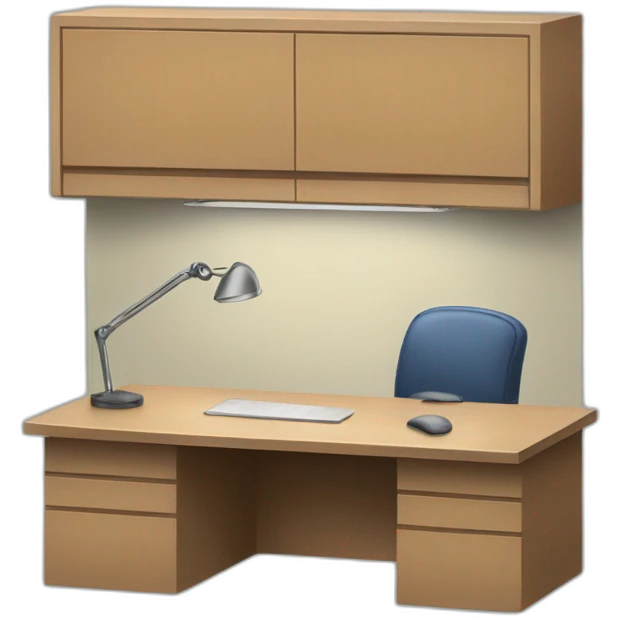 Office desk emoji