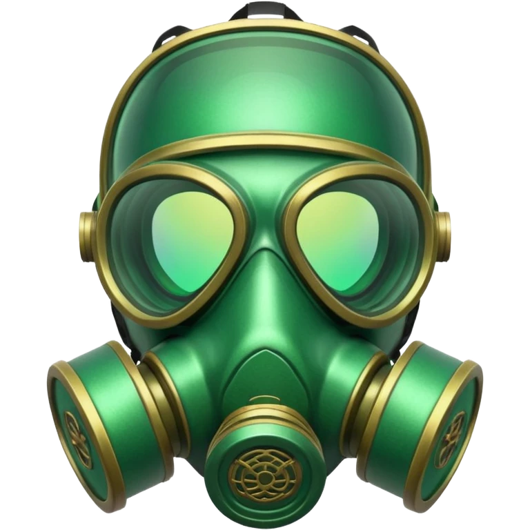 glitter green viper valorant gas mask emoji