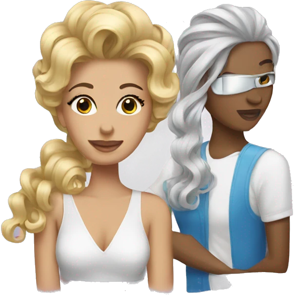 hair salon emoji