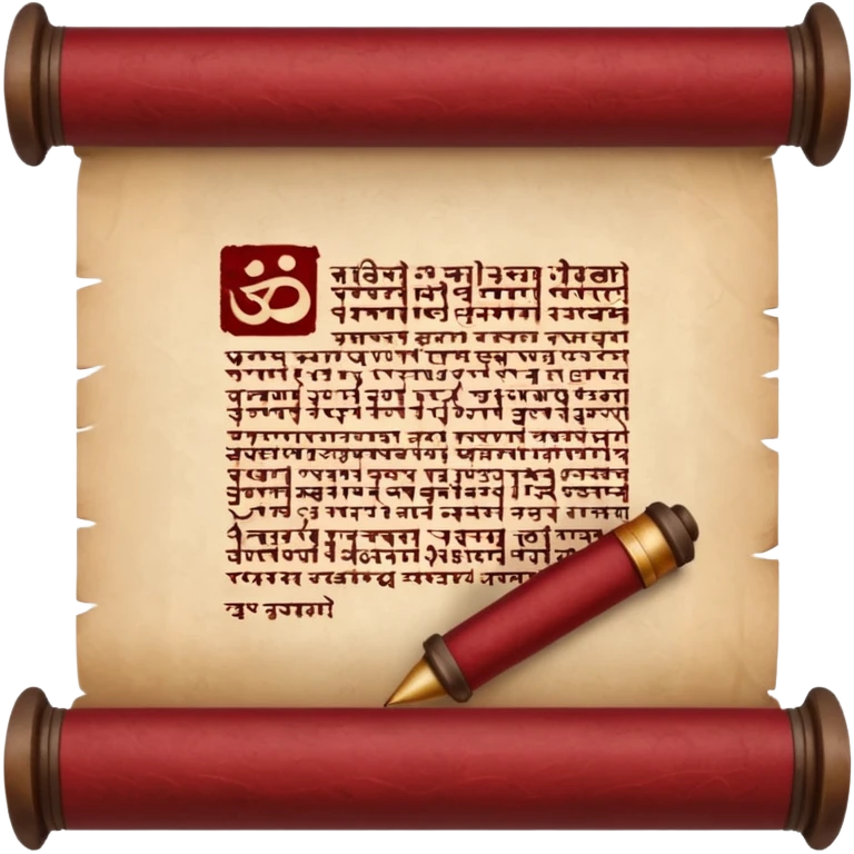 now create a hindi emoji depicting the language solely emoji