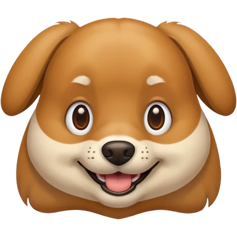 Dog smile  emoji