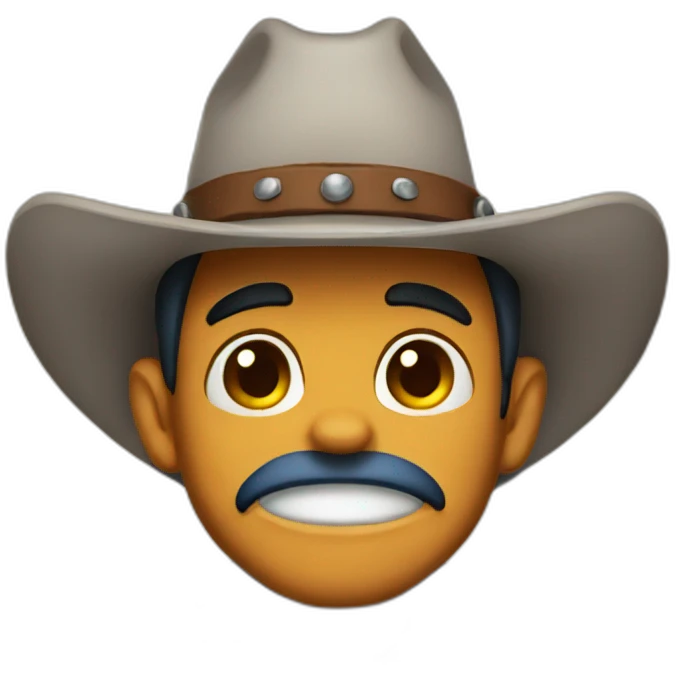 stitch cowboy face emoji emoji