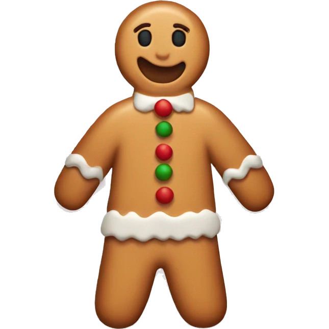 Christmas biscuit emoji