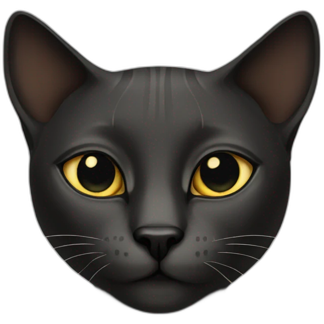 Egyptian cat negro emoji