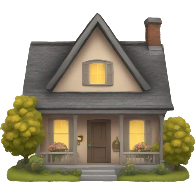 Cozy house emoji