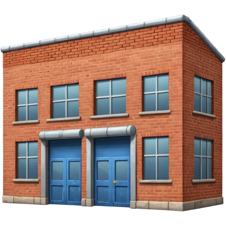 warehouse from the outside no windows emoji
