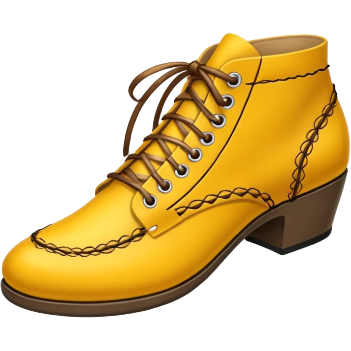 yellow shoe emoji
