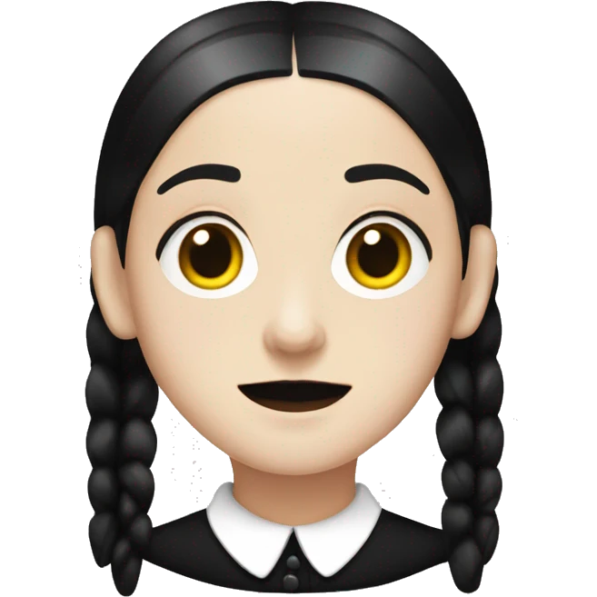Wednesday Addams emoji