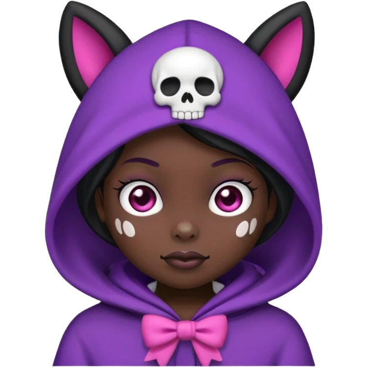 Exact kuromi emoji 100% accurate  emoji