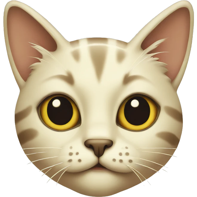 Cat vintage emoji