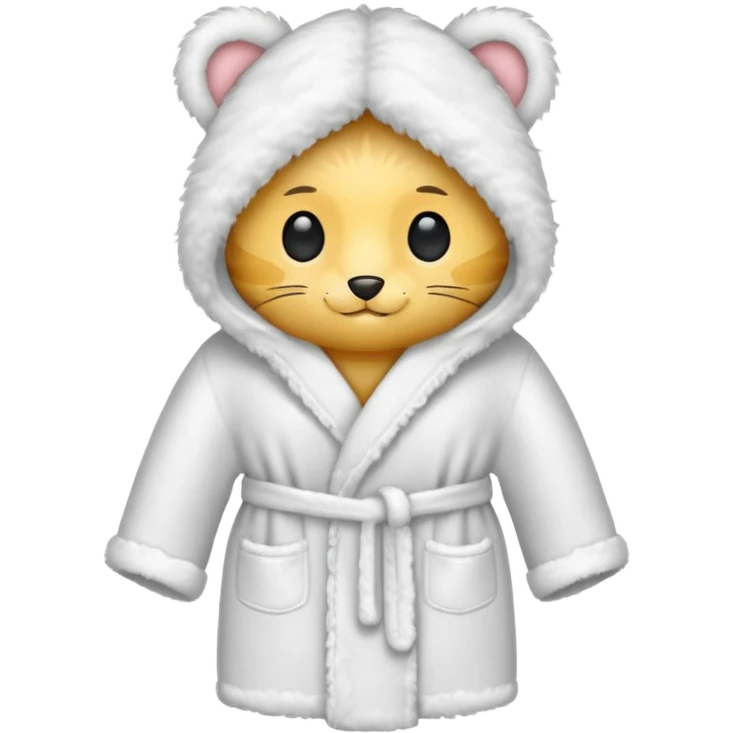 bath robe emoji