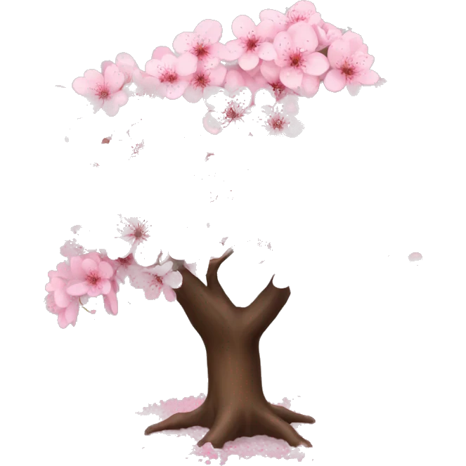 Cherry blossom tree emoji