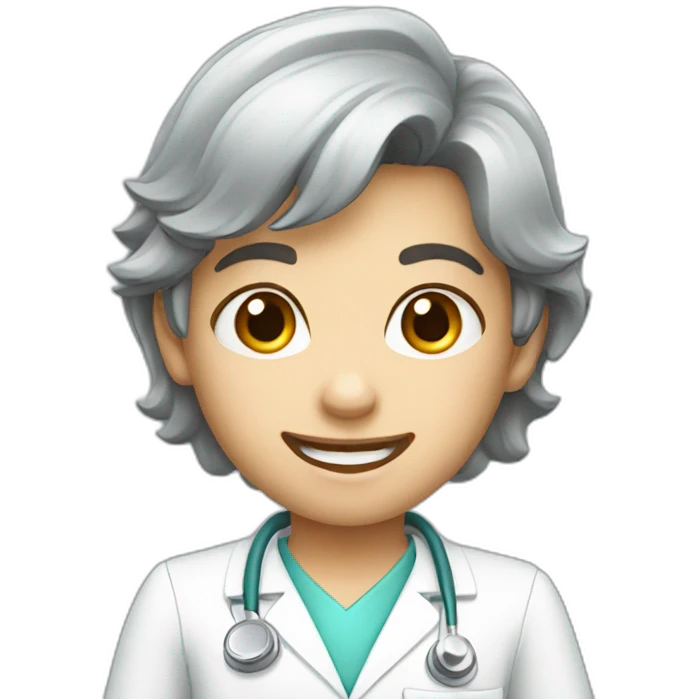 Young dentist expert emoji