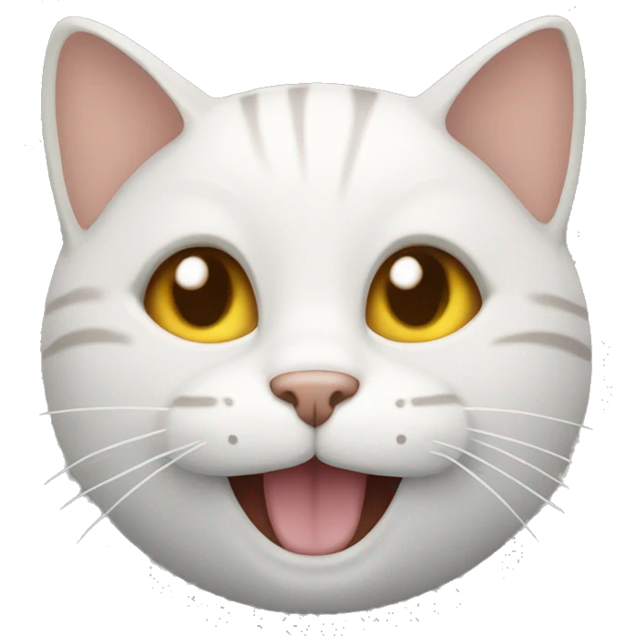 Cat smile emoji