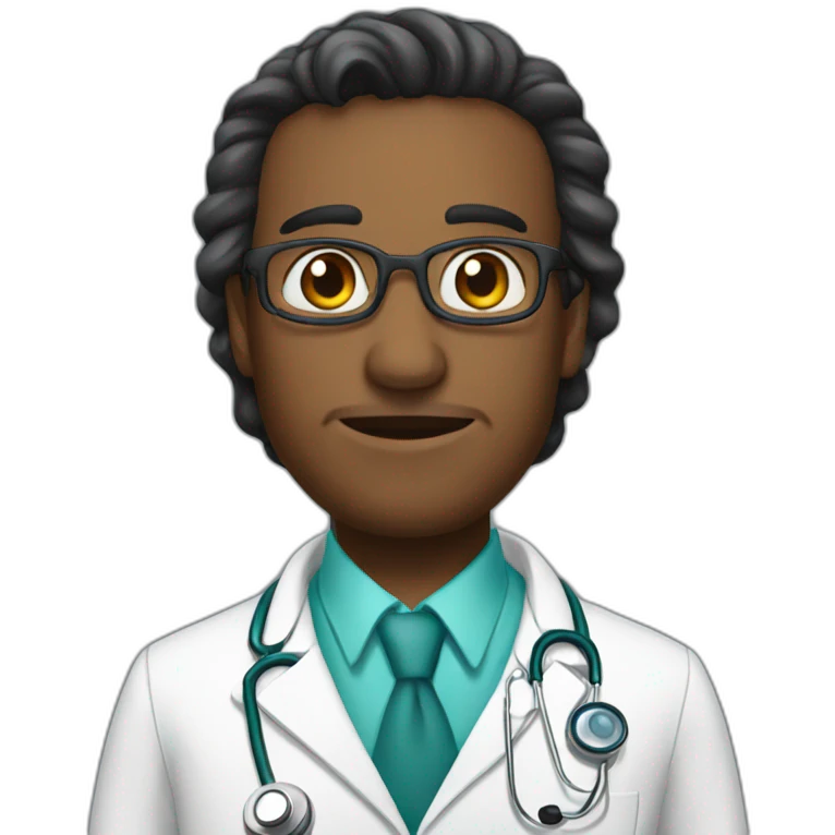 a doctor peacook emoji