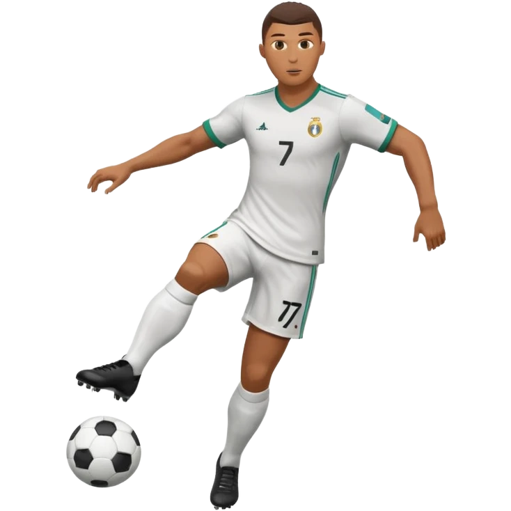Ronaldo scoring from a free kick 
 emoji