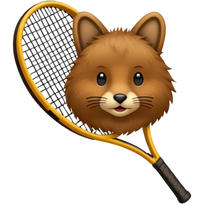 Tennis-Racket Animals emoji