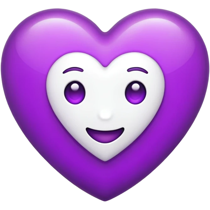Purple girly emojis emoji