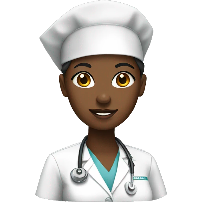 black nurse emoji