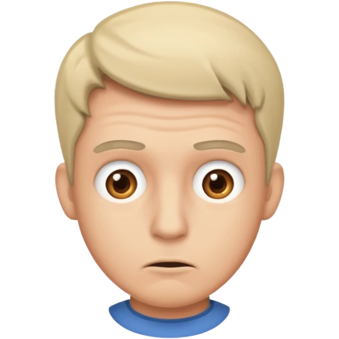 a man that dont know what to do emoji