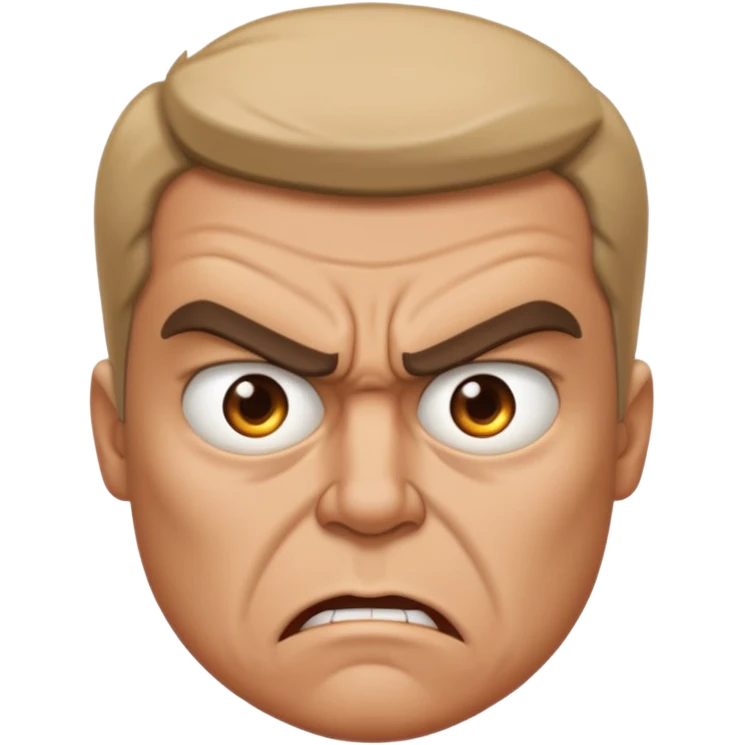 Angry emoji