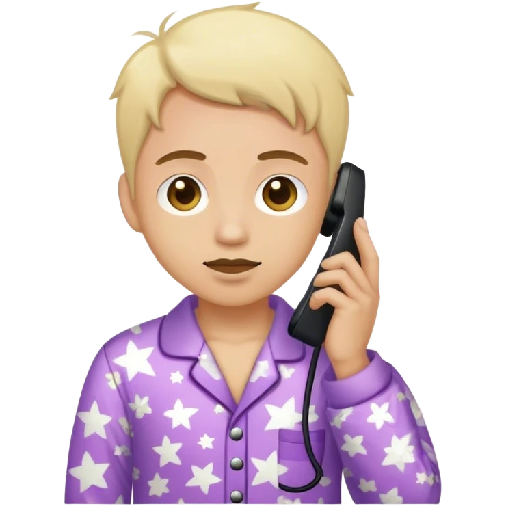 You promised to go to bed earlier, but you 're on the phone. emoji
