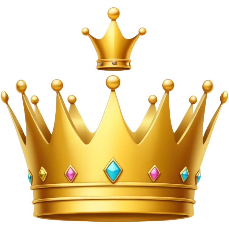 golden crown emoji