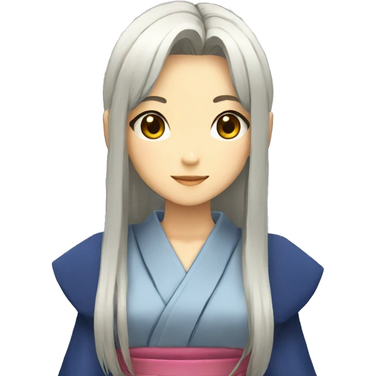 Anime mujer japonesa emoji
