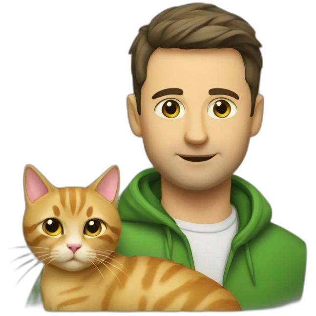 zelenski and cat emoji