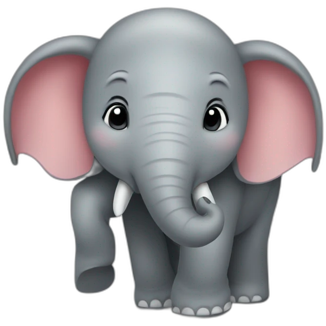 elefant der aus Schwebebahn fällt emoji