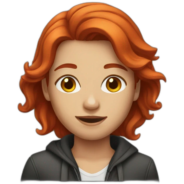 Redhair emoji