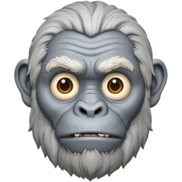 ancient ape, beard emoji