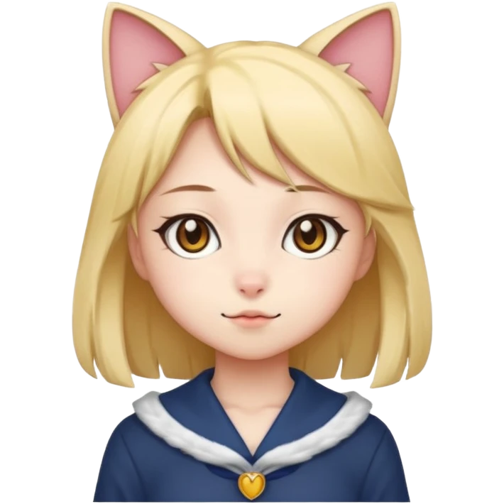 Anime cat girls  emoji