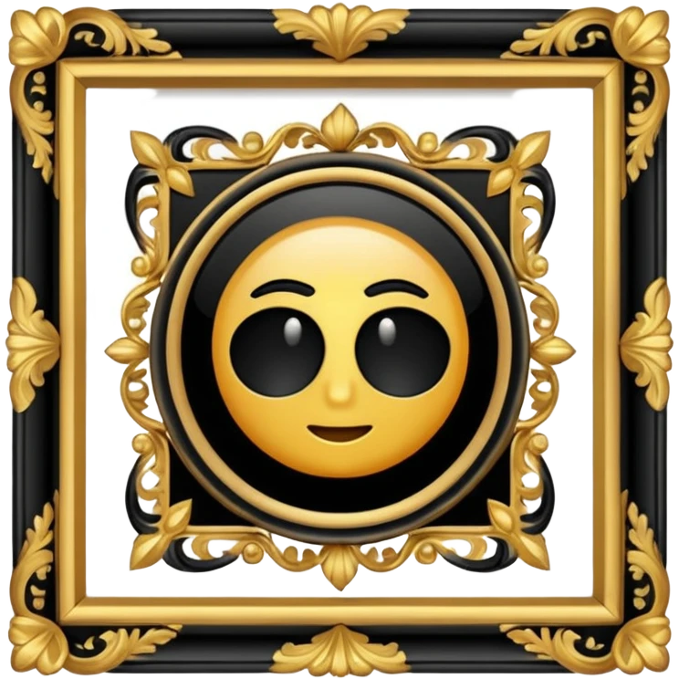 framed wall picture with border emoji