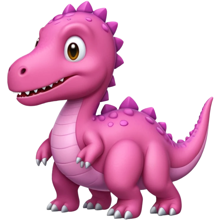 Pink Dino emoji