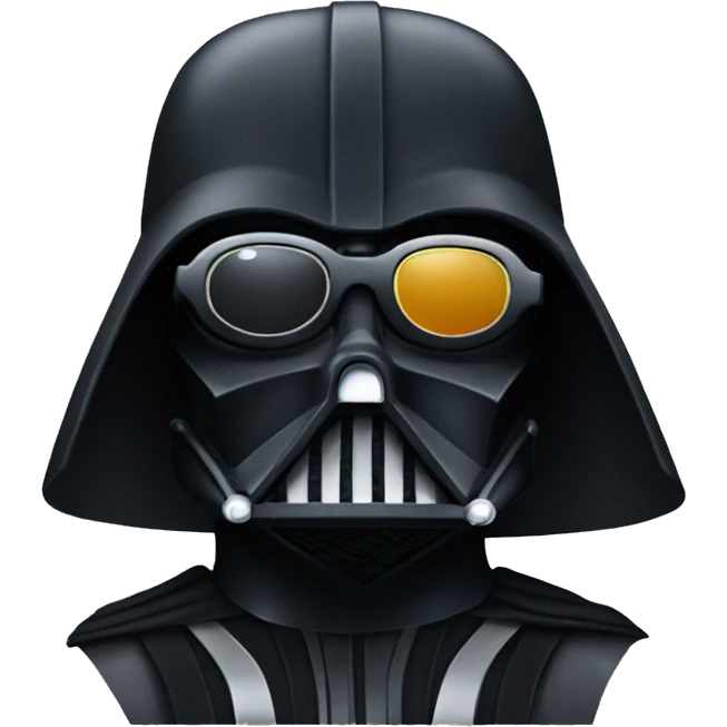Darth Vader with sunglasses  emoji