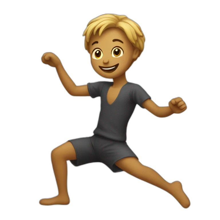 Chat qui danse emoji