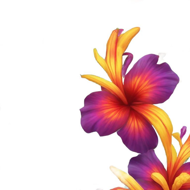 tropical flower emoji