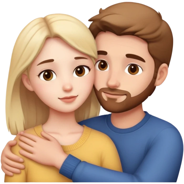 intimate moment between lovers emoji