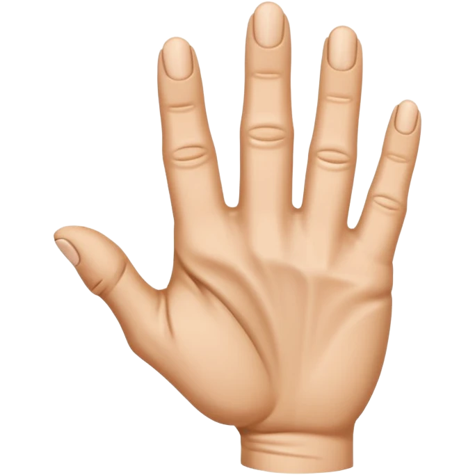 Finger point towards front in z axis emoji