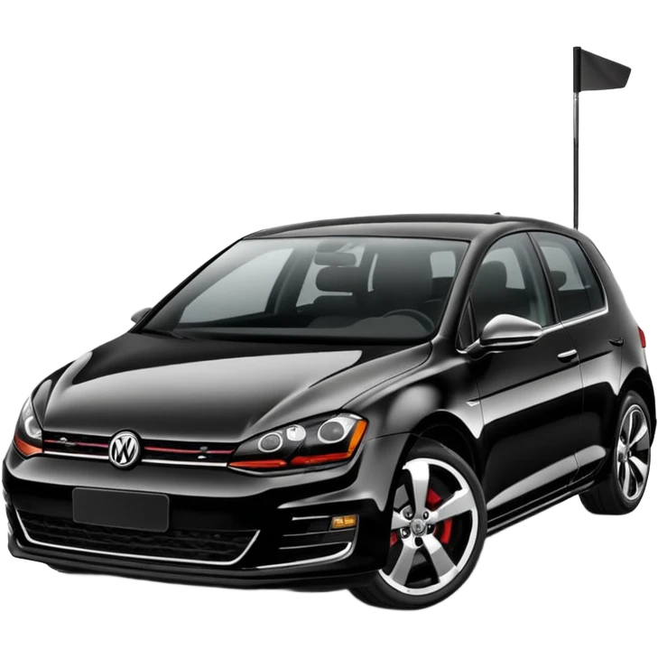 black golf mk7 2016 emoji