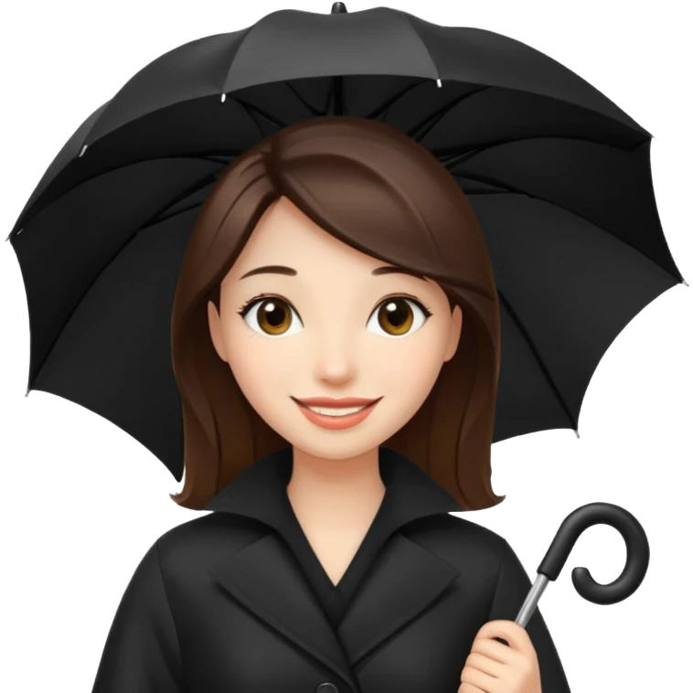 HOLDİNG UMBRELLA WOMAN emoji