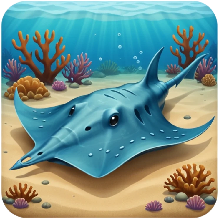 stingray emoji