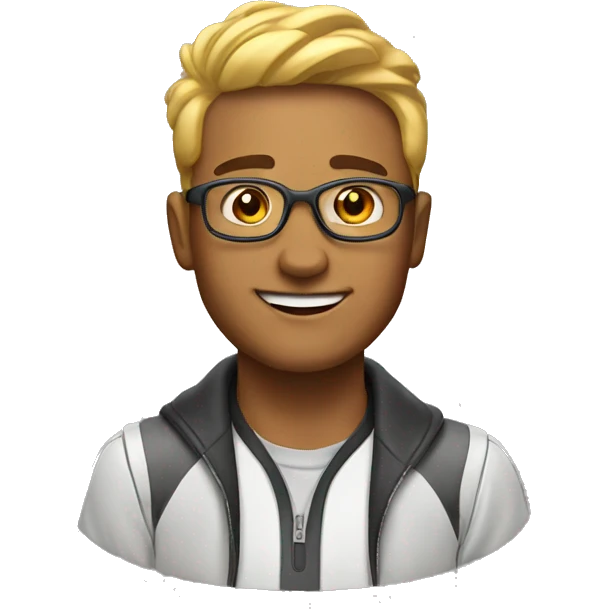 Rising shine emoji