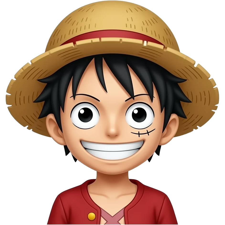 Luffy emoji