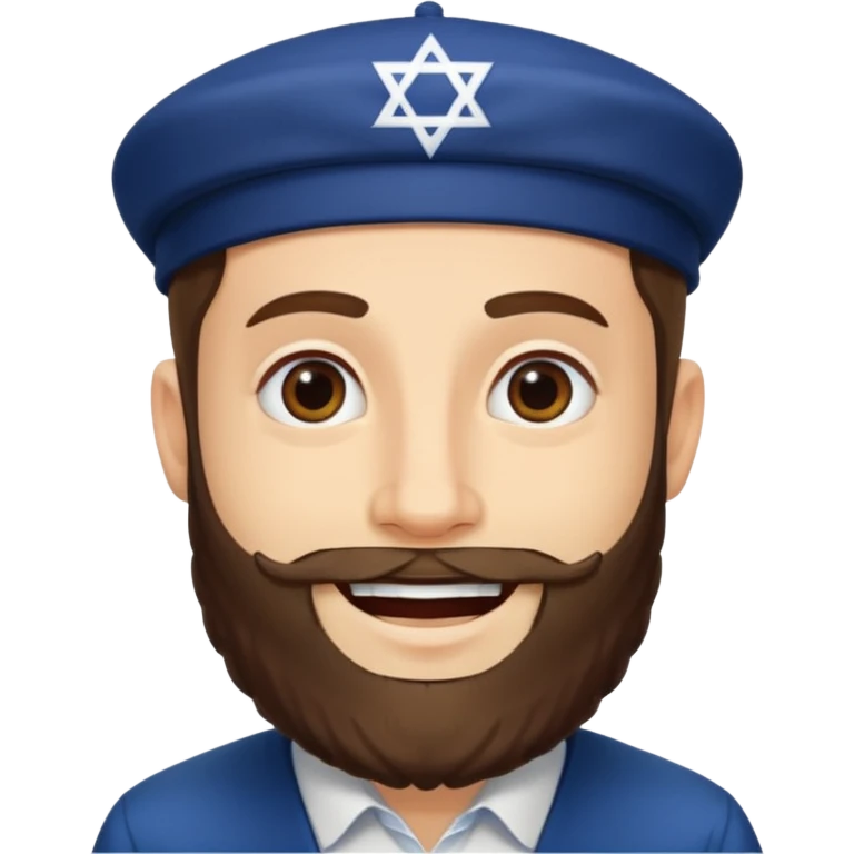 Stereotypical Jewish man emoji