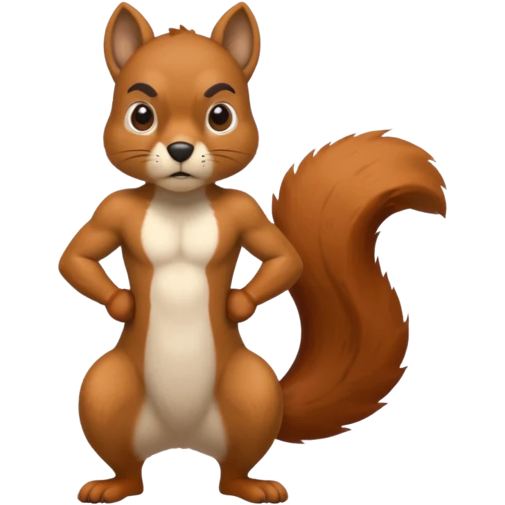squirrel Boxer emoji