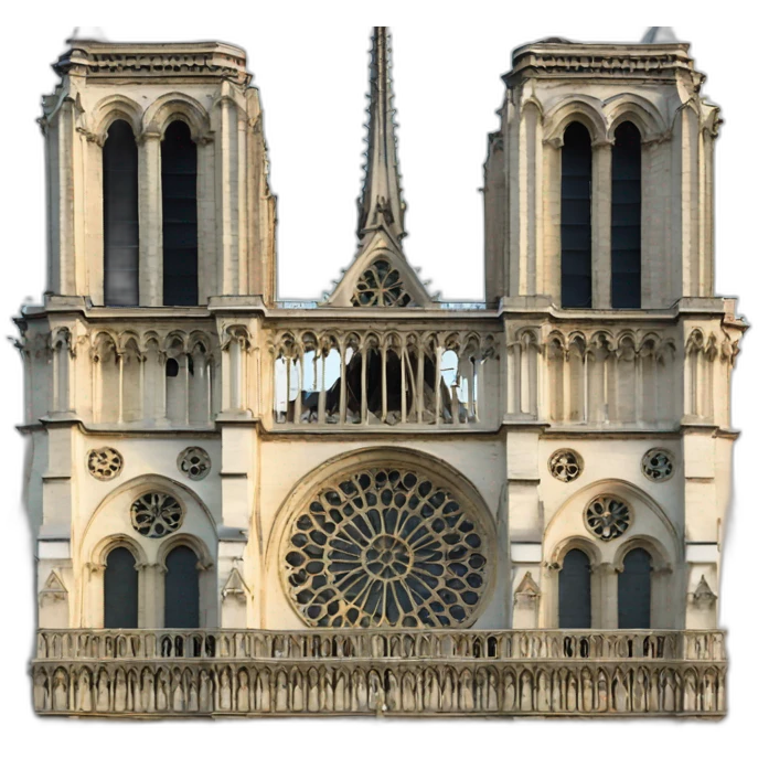 Cathédrale notre dame  emoji
