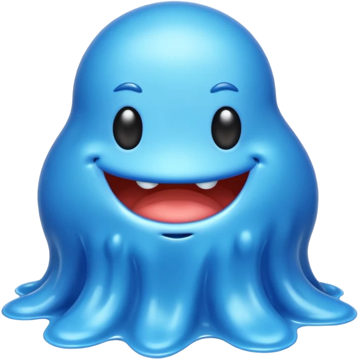 blue slime emoji